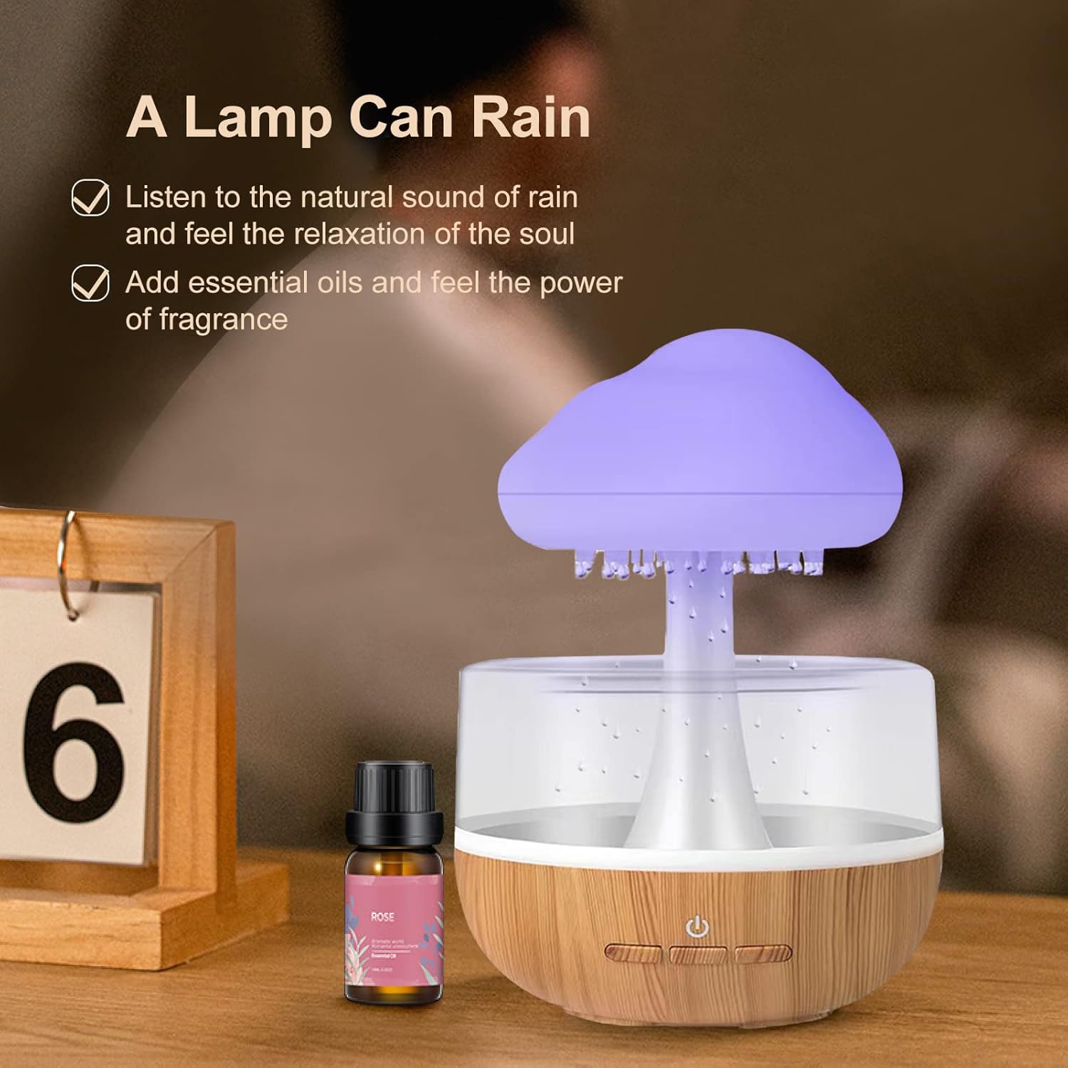 Humidificador de Nube y Lluvia